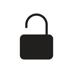 Open Lock Icon - Fill