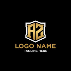 Obraz premium INITIAL LOGO HEXAGON