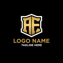 INITIAL LOGO HEXAGON