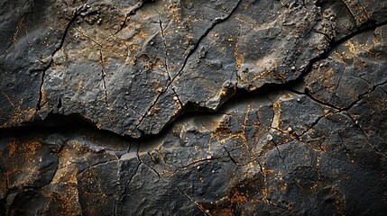 Textured background of rocky formation with cracks