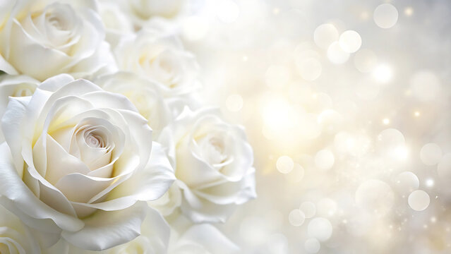soft blurred rose silk leaf natural  background  
