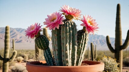 cactus in the desert
