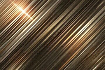 Glimmering Metallic Stripes Abstract Illustration Background