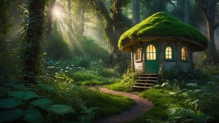 house in the forest