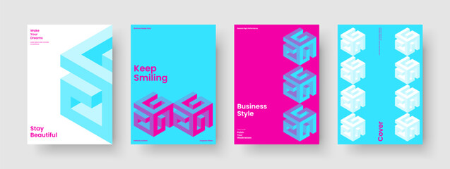 Fototapeta premium Geometric Background Template. Creative Business Presentation Design. Isolated Banner Layout. Report. Brochure. Book Cover. Poster. Flyer. Notebook. Journal. Leaflet. Portfolio. Handbill