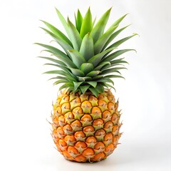 pineapple on white background