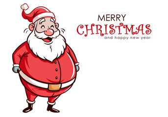 Christmas and New Year Greeting Card