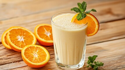 Refreshing Orange Smoothie