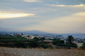 Enjoying the sun from the Greek Island of Crete