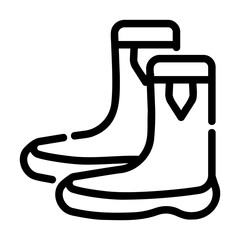 boots Line Icon