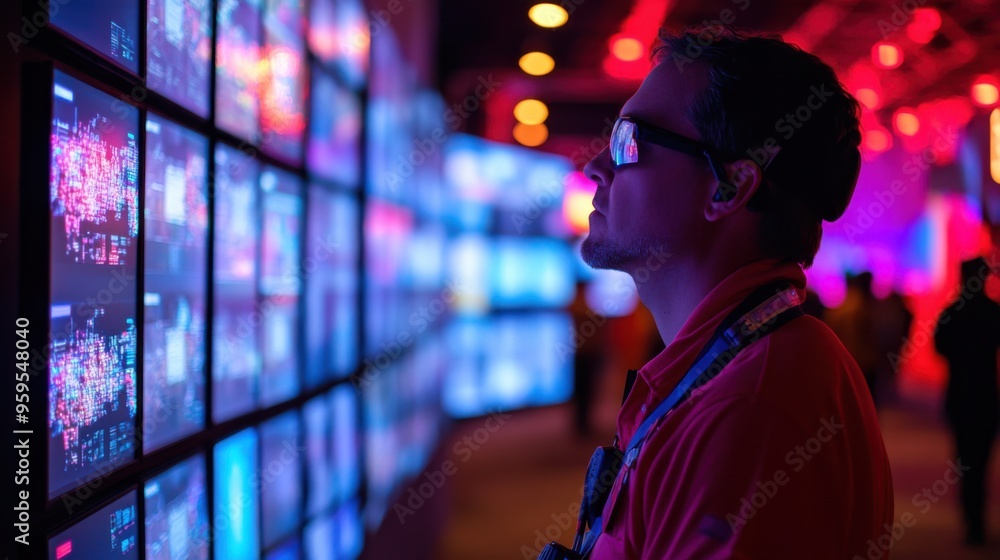 Poster advanced scanning system ensuring festival attendees' safety: real-time monitoring and alerts