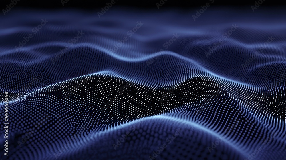 Aufkleber capture the essence of modern design with this blue diagonal abstract background featuring dots and 