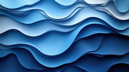 Fototapeta premium Creative Design Elements: Graphic designs incorporating shades of blue for a vibrant and engaging look.