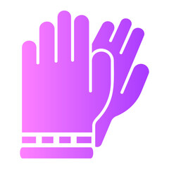 gloves Gradient icon