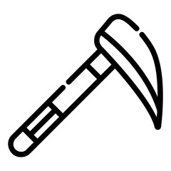 scythe Line Icon