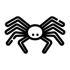 spider Line Icon