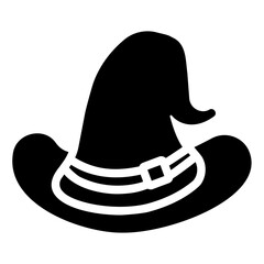 witch hat Solid icon