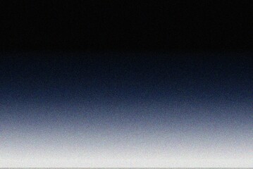 Navy blue grainy gradient abstract background, noise texture effect, banner poster header design