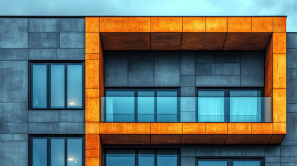 Modern Architectural Patterns: Geometric patterns found in contemporary architecture, including building facades, interior design elements, and structural details.