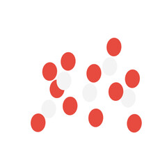 Balloon in cartoon style