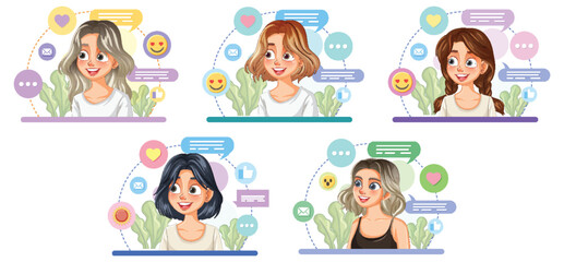 Social Media User Avatars