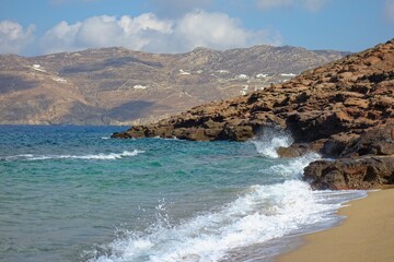 Mykonos, sitting in the Aegean Sea, is one of the most famous Greek Islands