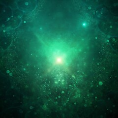 Naklejka premium Abstract green texture background, dark tone, blurred glowing background, defocused green gradient