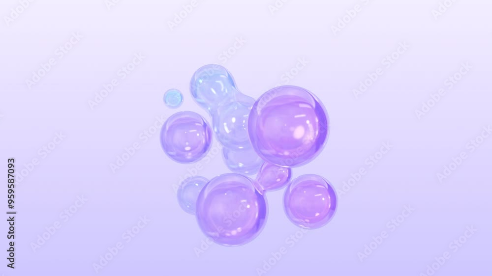 Poster macro shots' components mix to make the healing serum. basics of developing cosmetic serums. an alph