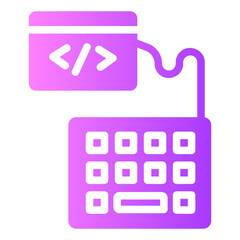 keyboard Gradient icon