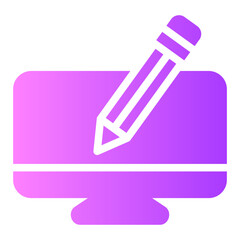 web design Gradient icon