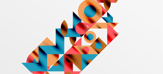 Geometric neo patterns. Abstract background for covers, banners, flyers and posters and other templates