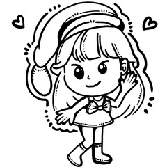 Obraz premium little girl