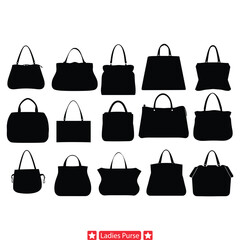 Fashion Forward Handbag Vector Collection  Elevate Your Accessory Game