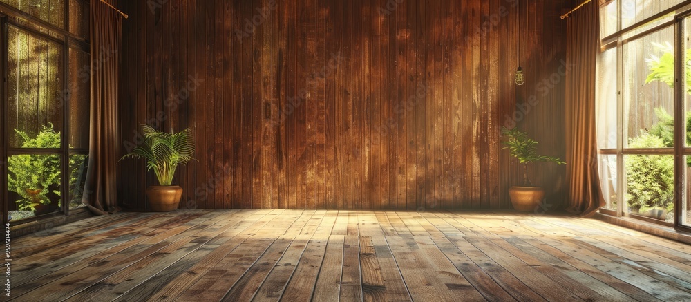 Poster wooden texture backdrop. copy space image. place for adding text and design