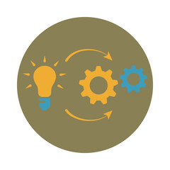 Implementation icon template