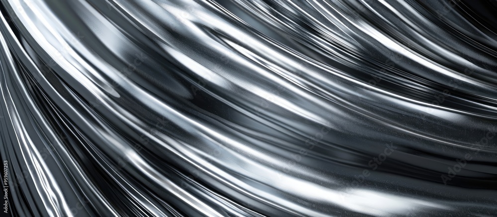 Poster abstract metallic silver shimmering texture background. copy space image. place for adding text and 