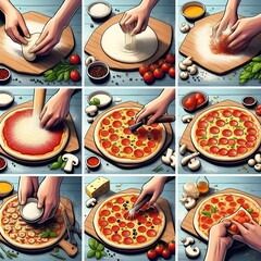 Pizza Making process
