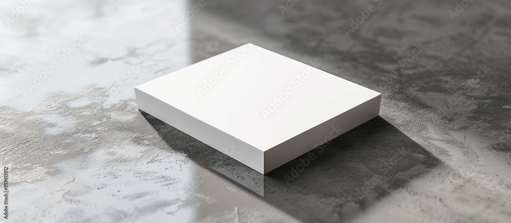 Poster here is my business card. copy space image. place for adding text and design