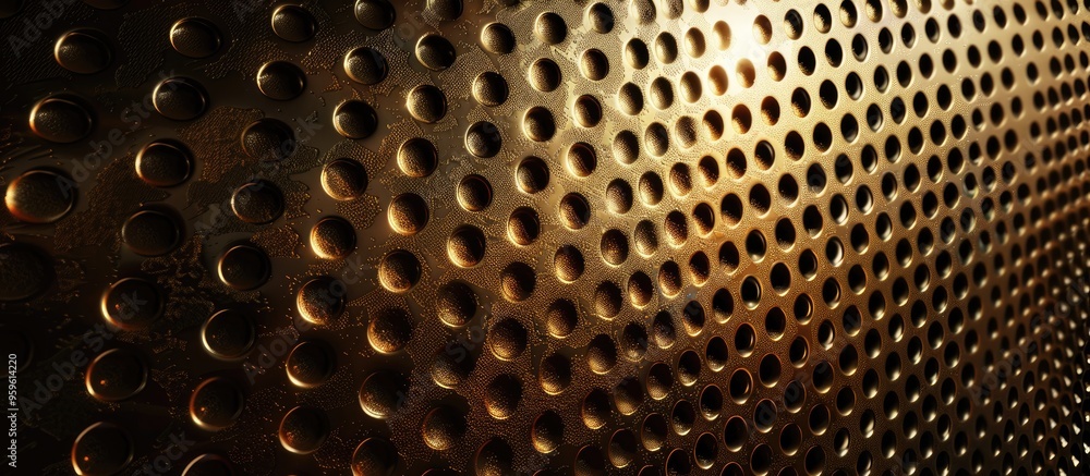 Poster a metallic background features a textured design. copy space image. place for adding text and design