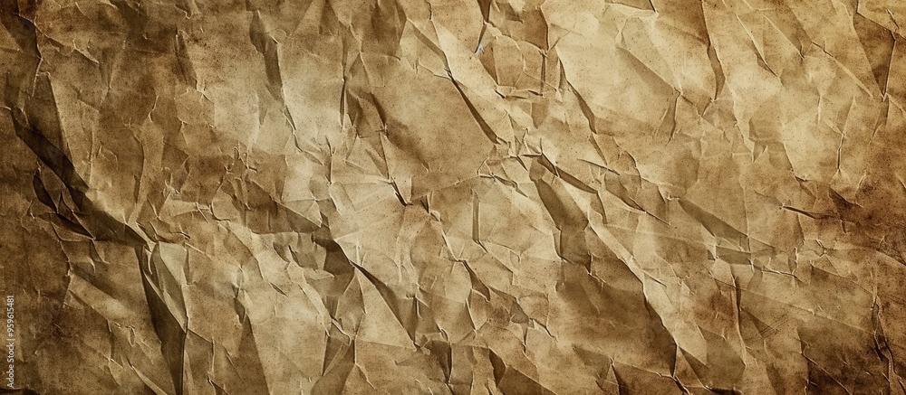 Poster brown paper texture serves as a useful vintage grunge background. copy space image. place for adding