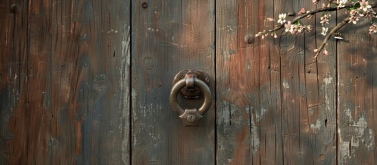 Fototapeta premium Miniature house against a blue backdrop Top view Purchase of property home real estate Affordable housing Favorable offer from the bank. Copy space image. Place for adding text and design