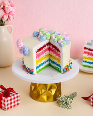 Rainbow cake