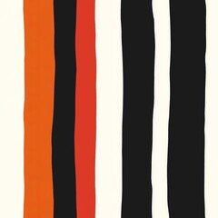 seamless pattern of bold vertical stripes in contrasting colors