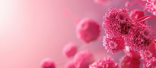 World Cancer Day focusing on women s cancers. Copy space image. Place for adding text and design