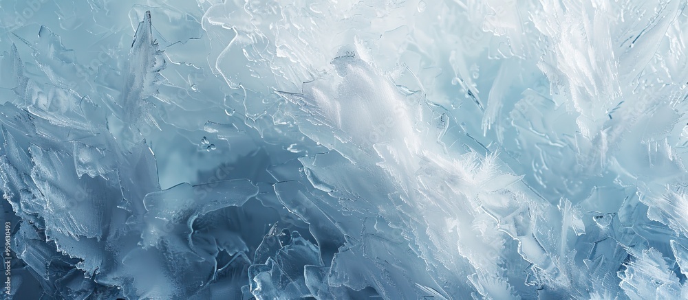 Poster ice surface texture. copy space image. place for adding text and design