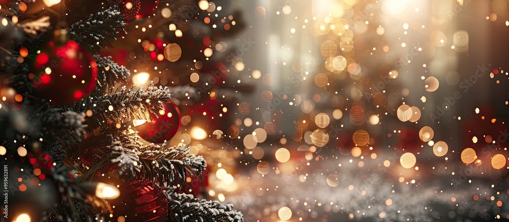 Poster christmas backdrop. copy space image. place for adding text and design