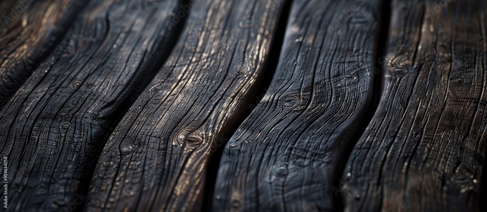 Poster textured wooden surface top view. copy space image. place for adding text and design