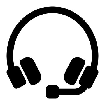 recommend clip art: headset, handsfree, music, headphone, sound, device outline icon