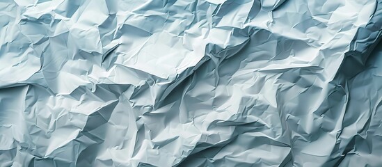 Fototapeta premium wrinkled paper serving as a background. Copy space image. Place for adding text and design