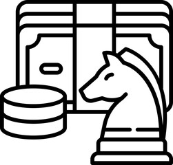 Business strategy icon